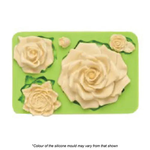 Silicone Mould Assorted Rose