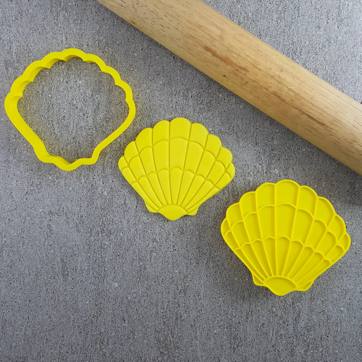 Clam Shell Embosser and Cutter Set