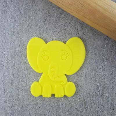 Cookie Cutter Elephant Cutter and Embosser Set