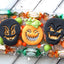 Cookie Stamp Halloween Scary Faces Emboss 3D Printed Cookie Stamp Pack (3 pce)