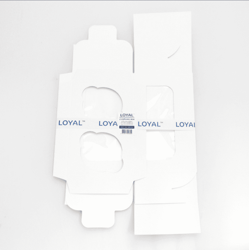 Loyal 2 Hole Cupcake Box + Insert – view 2