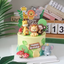 9pcs Jungle Animal Cake Decoration Set
