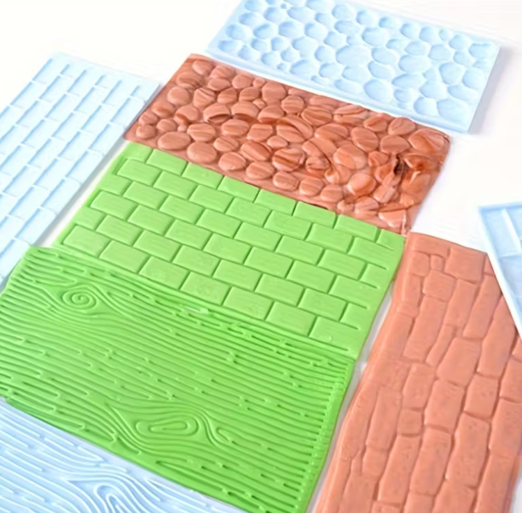 Embosser 6pc texture mats