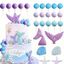 Mermaid Cake Kit Decorations