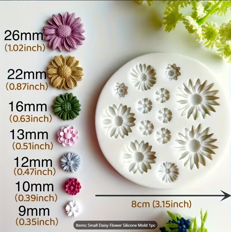 Small Daisy Flowers Mould