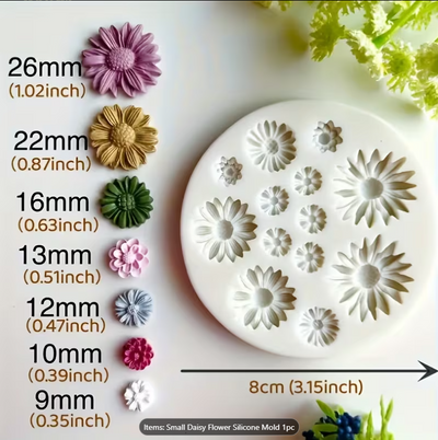 Small Daisy Flowers Mould