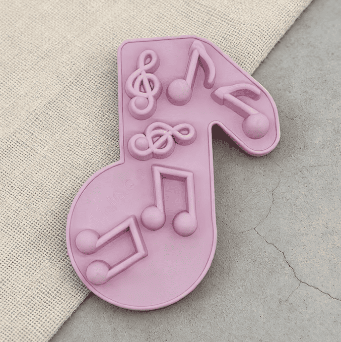 Musical Note Candy Silicone Mould
