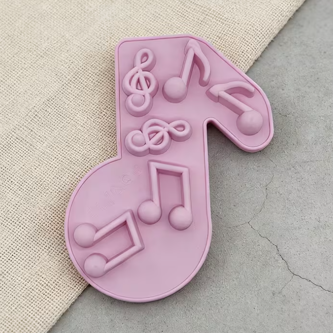 Musical Note Candy Silicone Mould