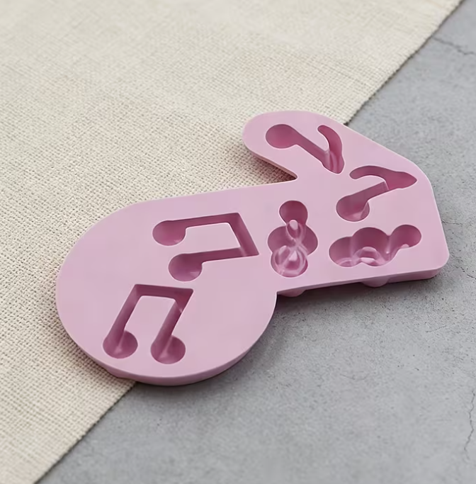 Musical Note Candy Silicone Mould