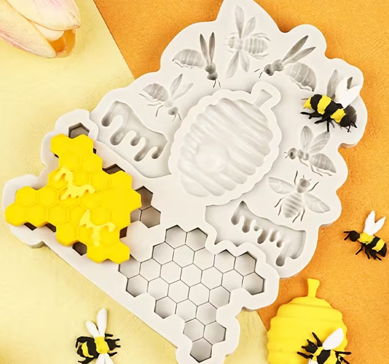 Bee and Honeycomb Mould