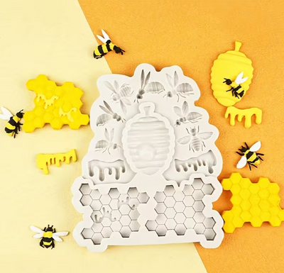 Bee and Honeycomb Mould