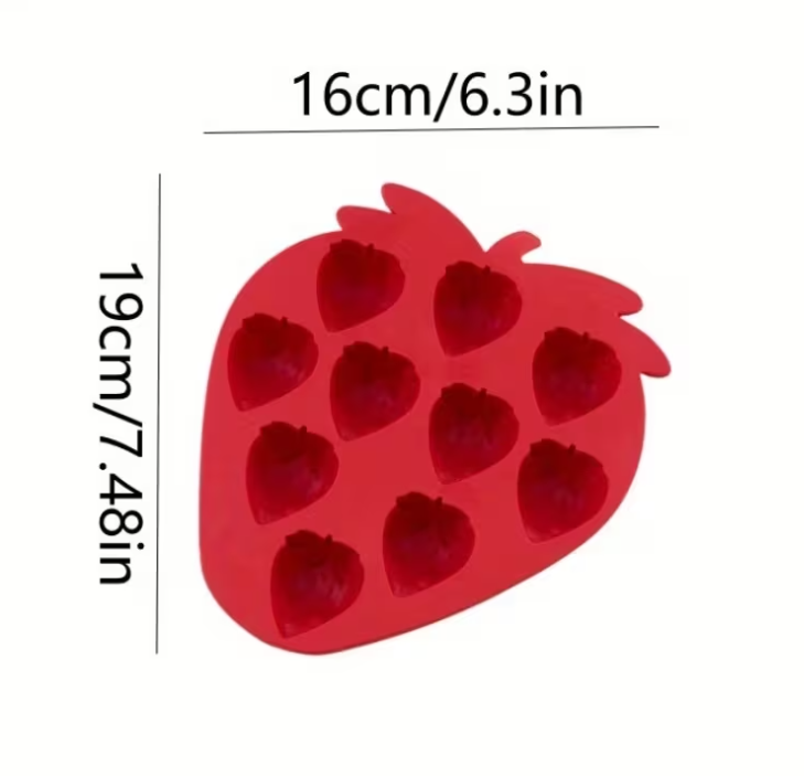 Strawberry Multi-Cavity Silicone Mould