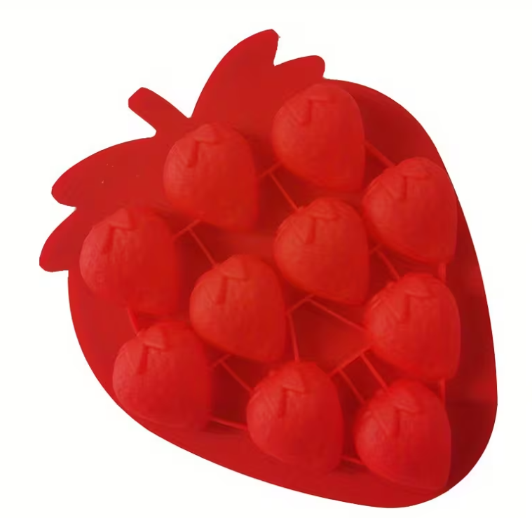 Strawberry Multi-Cavity Silicone Mould