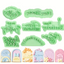 Happy Birthday Mix Cookie Stamp 8pc