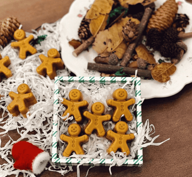 Gingerbread Man Silicone Chocolate Mold – view 2