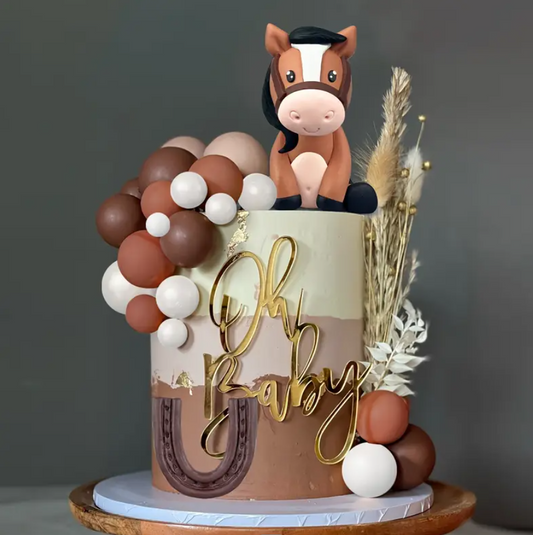 Horse Cake Topper (Not Edible)