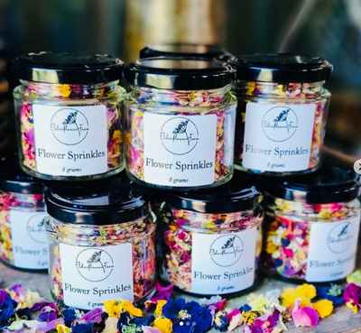 Edible Flower Sprinkles 8g Elderflower Farm