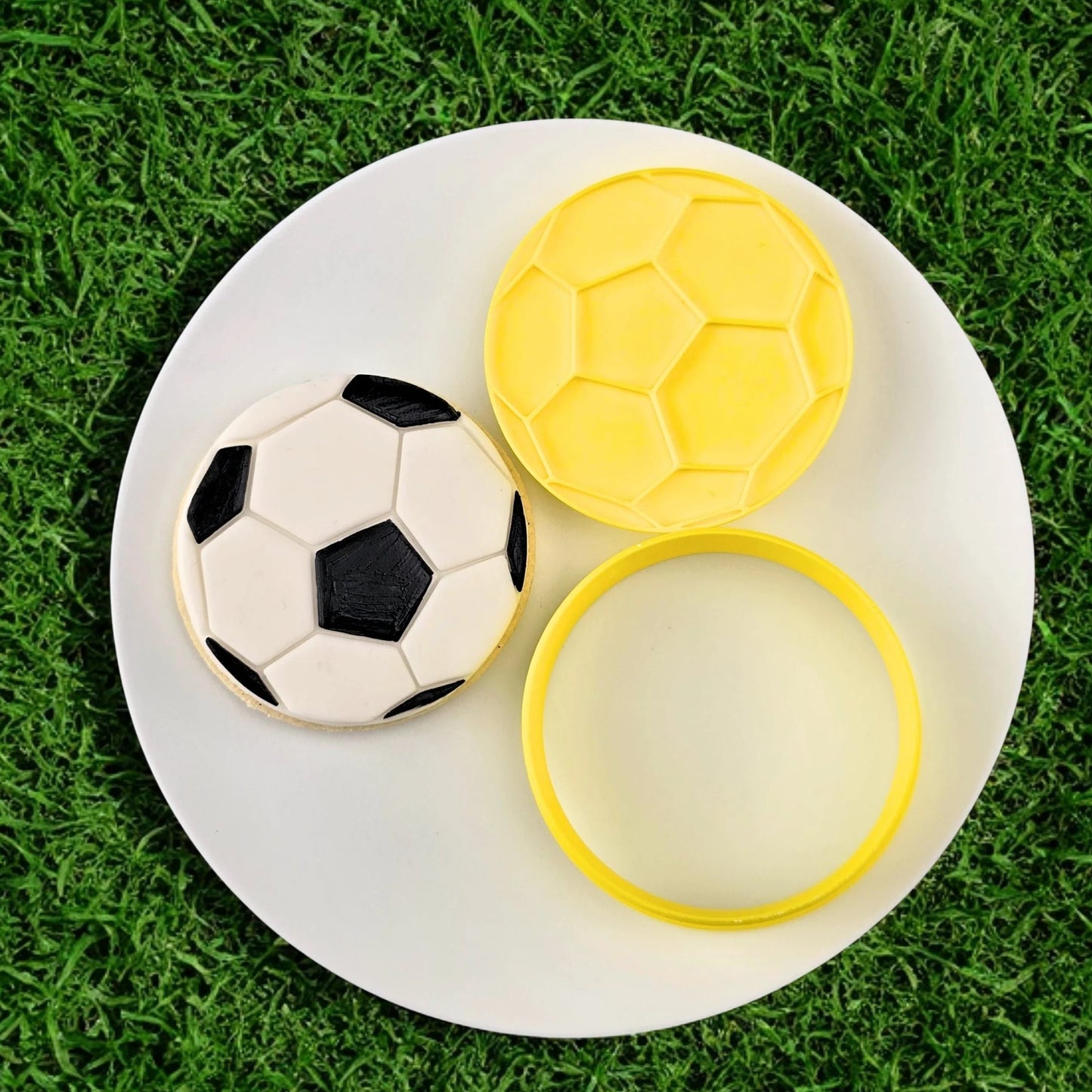 Soccer Ball Embosser and Cutter