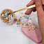 GOLD METAL SPRINKLE SPOON