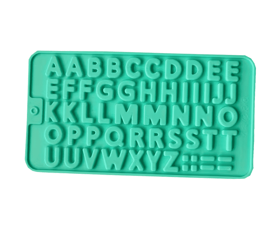 Silicone Alphabet Chocolate Candy Mold