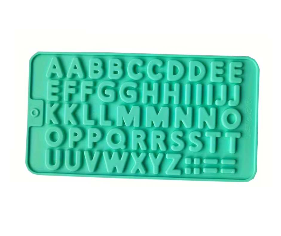 Silicone Alphabet Chocolate Candy Mold