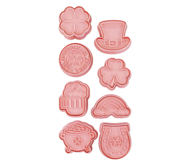 St. Patrick's Day Cookie Cutters 8pc