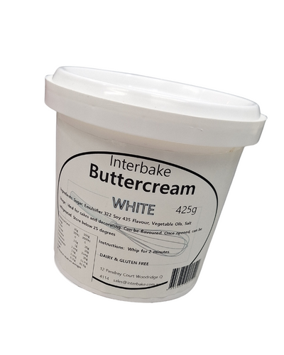 Buttercream Icing | 425g | Interbake | Vanilla Buttercream