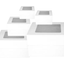 LOYAL Low Cake Boxes with Window 6", 8", 10", 12", 14" 6" high