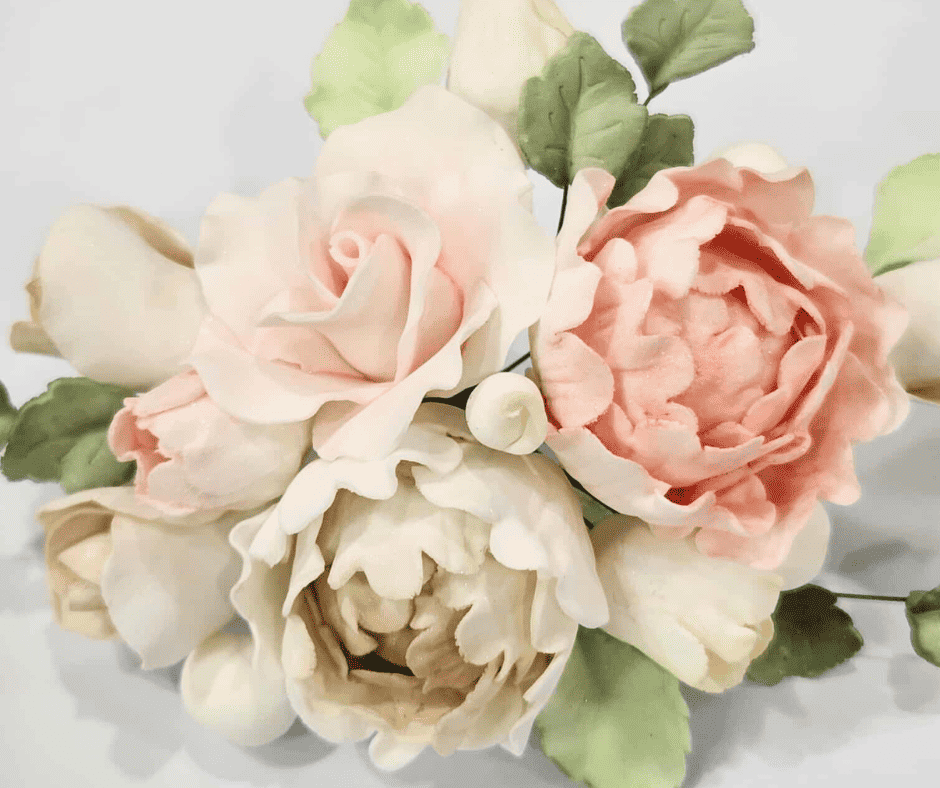 Old English Rose Spray – view 3