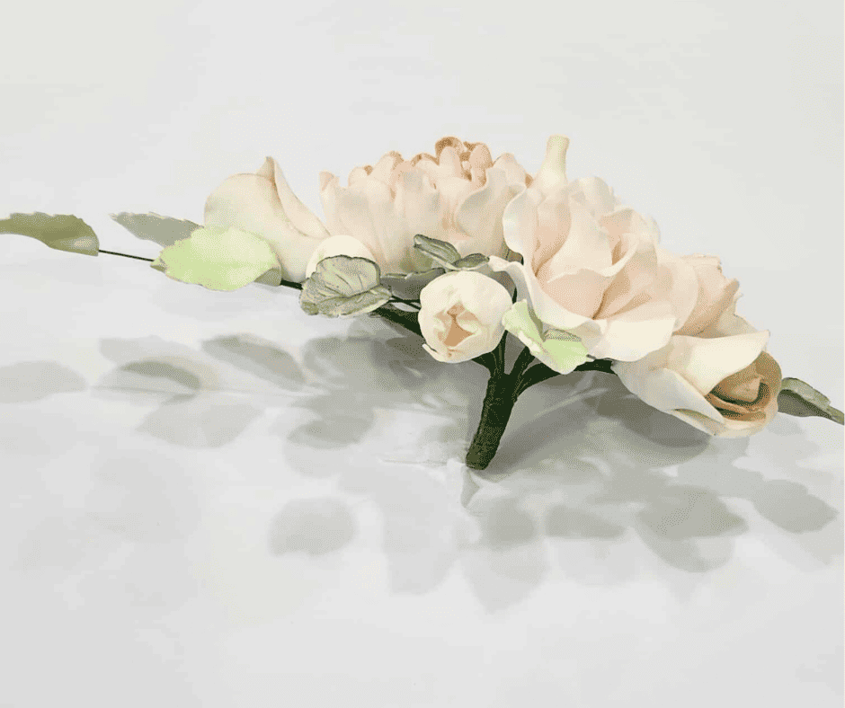 Old English Rose Spray – view 2