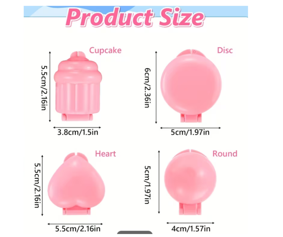 Cake Pop Mould Set - 4 Pack