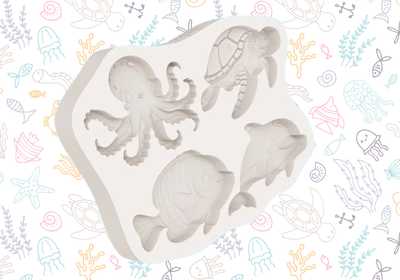 A Finding Nemo Themed Silicone Mold