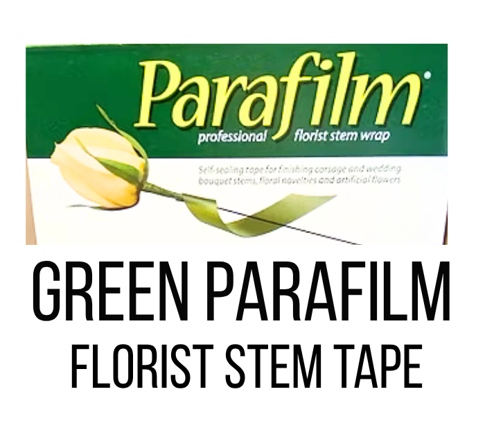 GREEN PARAFLIM FLORIST STEM TAPE