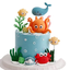 UNDER THE SEA-THEMED Cake Decorations