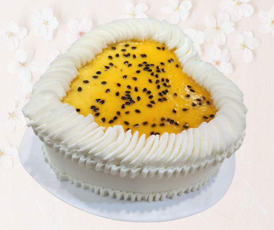 PASSIONFRUIT DESSERT HEART CAKE CLASS (SAT 9AM 9TH MAY)