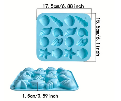 Seashell Chocolate Candy Silicone Mold