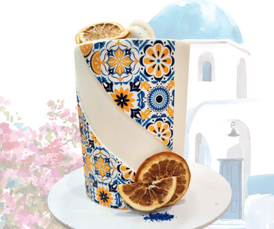 MEDITERRANEAN BUTTERCREAM CAKE CLASS (SAT 9AM 18TH OF JULY)