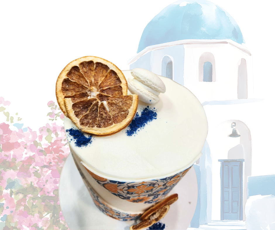MEDITERRANEAN BUTTERCREAM CAKE CLASS (SAT 9AM 18TH OF JULY)