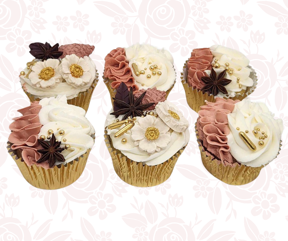 Spice & Chocolate Bloom Cupcake Class (SAT 24th of May 1.30PM)