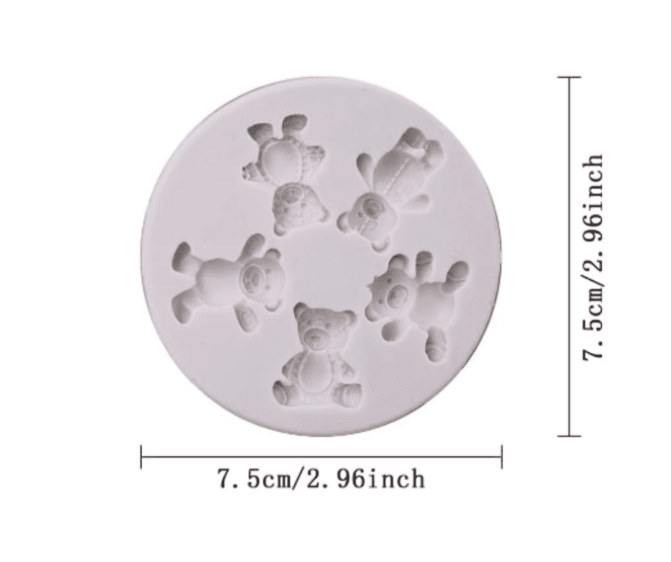BEAR Silicone Mould – view 2