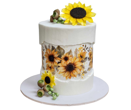Sunflower Fault Line Cake (SAT 21st of June 1.30pm)
