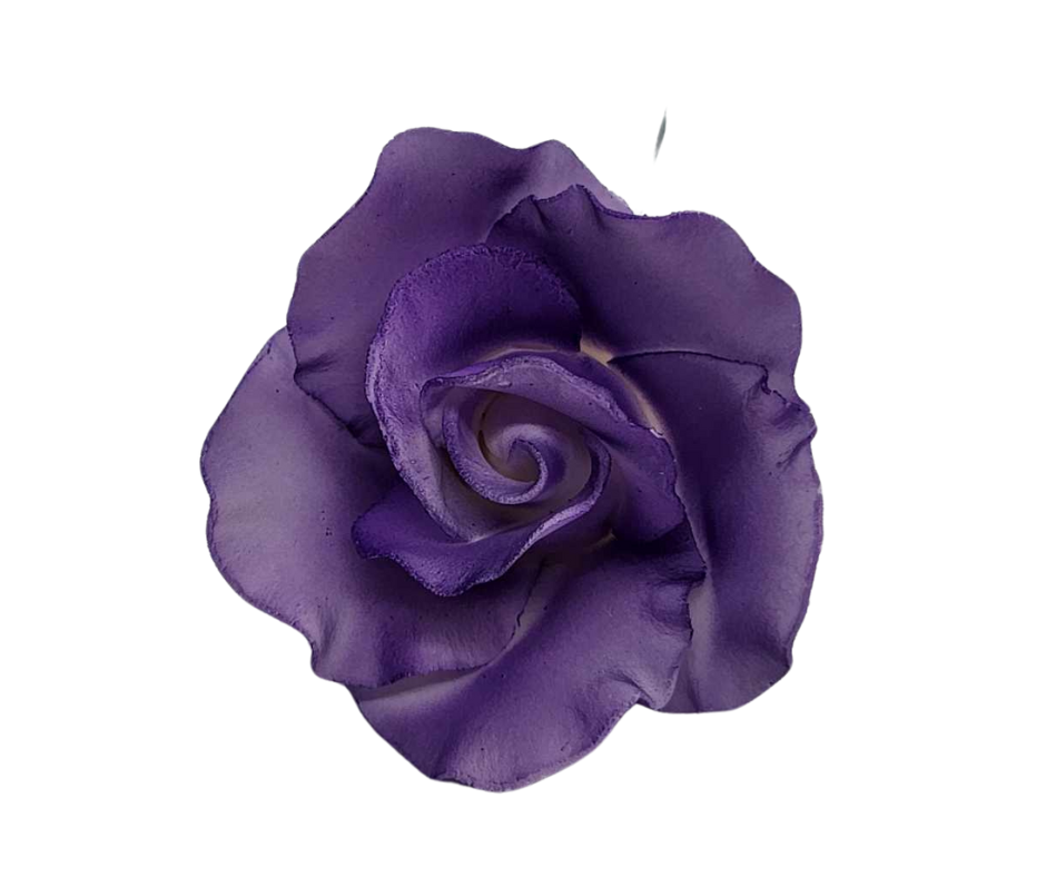 Edible Rose | Medium | Purple – Ipswich Cake Room