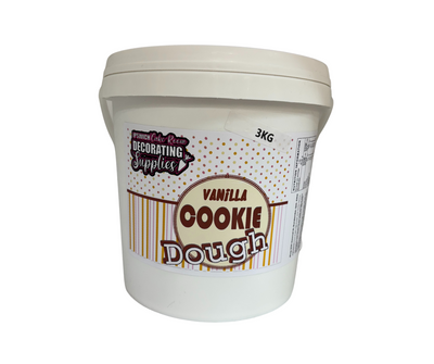 Vanilla Cookie Dough 3kg (FROZEN PRODUCT) READY MADE
