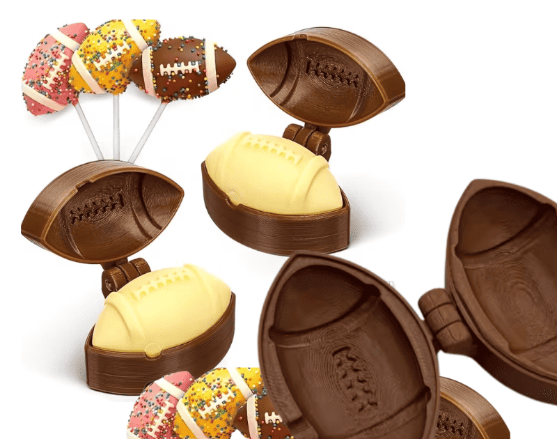 Rugby Shaped Lollipop Cake Mold – view 2