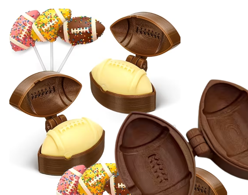 Rugby Shaped Lollipop Cake Mold