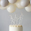 13cm SWIRLY Cake Candles WHITE (Pack of 16)