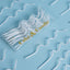 13cm SWIRLY Cake Candles WHITE (Pack of 16)
