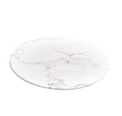 Food Presentation Cake Board (MARBLE) - 12" ROUNDa