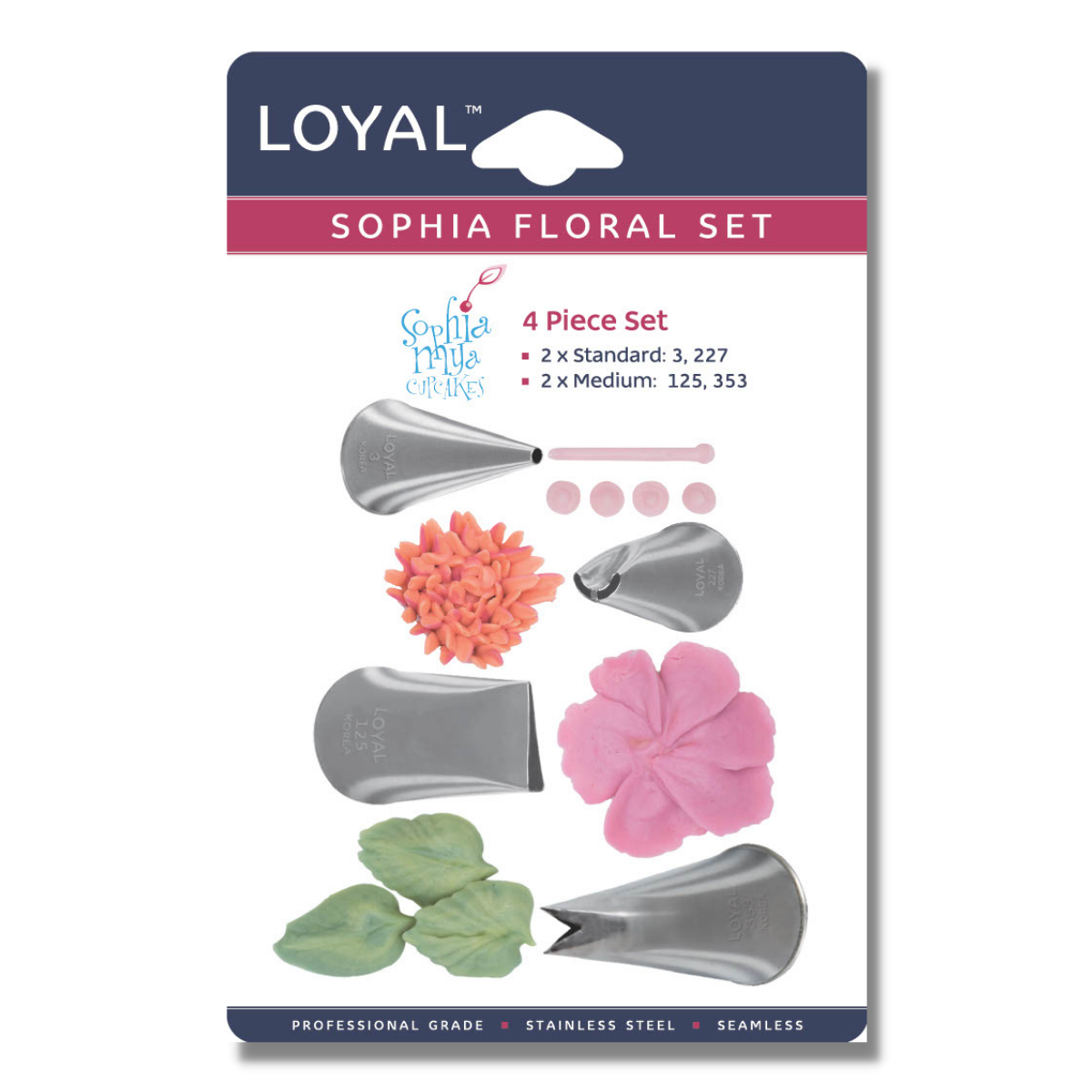 Piping Tip Sophia Floral Piping set