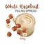 White Hazelnut Filling Spread 500g